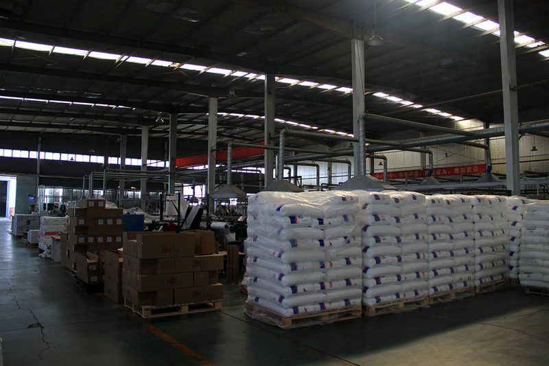 Finished goods staged for export