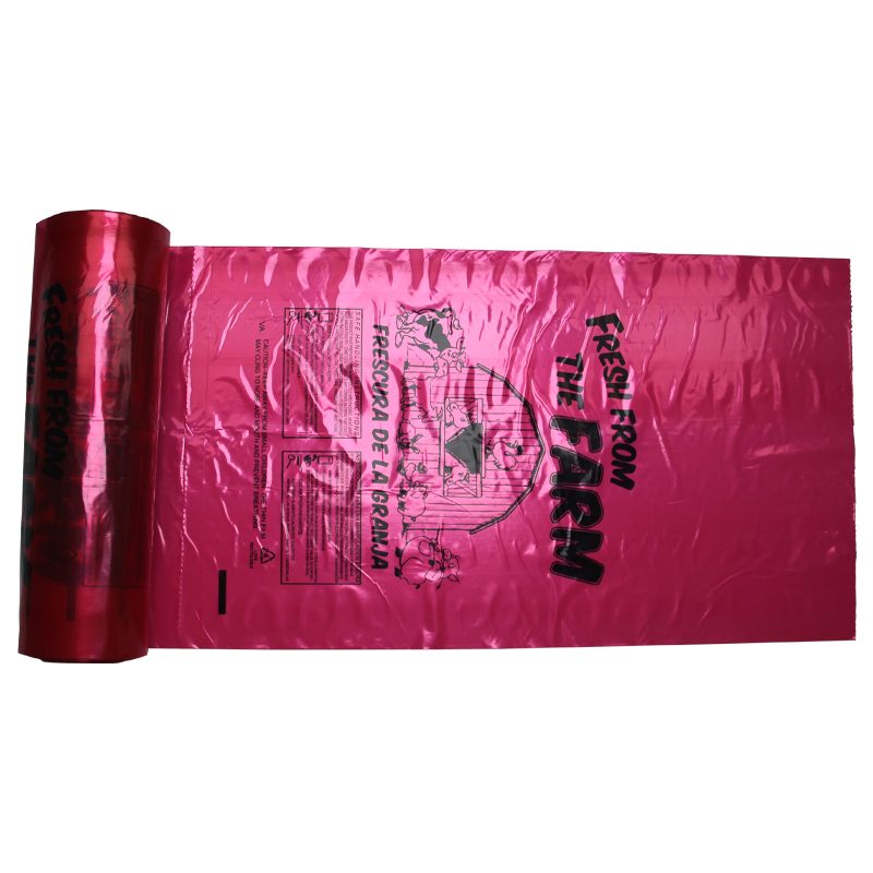 Flat bags on roll