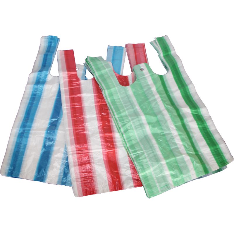 Vest and T-shirt carrier bags